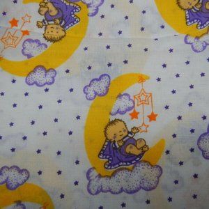 Vintage Baby Cotton Fabric by the Yard  (1Yard‎ - 36" X 44" Pre-Cut)